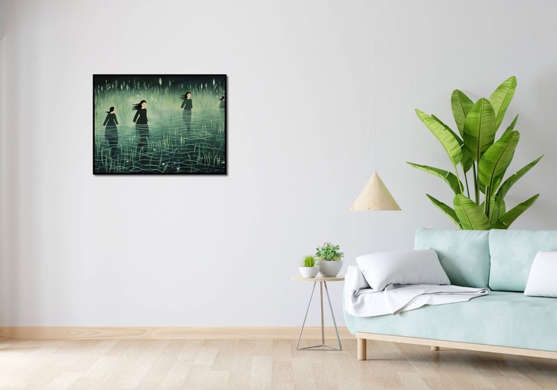 Plakat 80x60cm Pośród Ciszy zdjęcie 4