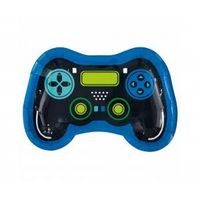 talerzyki papierowe gamer, 23 cm, 8 szt.