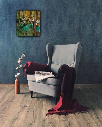 Dancers, Pink and Green, Edgar Degas - obraz na płótnie 70x100 cm na Arena.pl