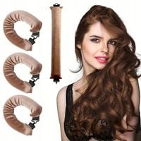 3x WAŁKI DO WŁOSÓW miękkie papiloty lokówki welurowe efekt blowout VELVET