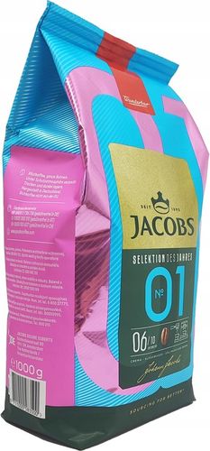 Kawa ziarnista Jacobs Selection of the Year 1000 g +Gratis 100g! na Arena.pl
