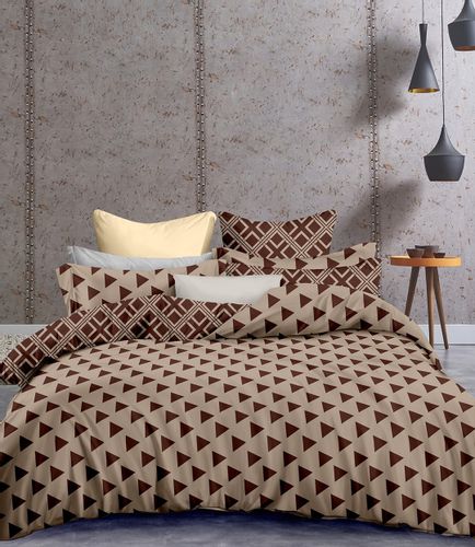 Pościel DecoKing HYPNOSIS TRIANGLES BR+LBEI 200X200+80X802 na Arena.pl