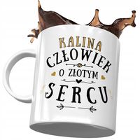 Kubek Dla Kaliny Żony Przyjaciółki Prezent Z Nadrukiem Ze Zdjęciem