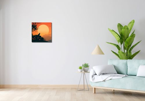 Obraz 40x40cm Kocie Wzgórze na Arena.pl