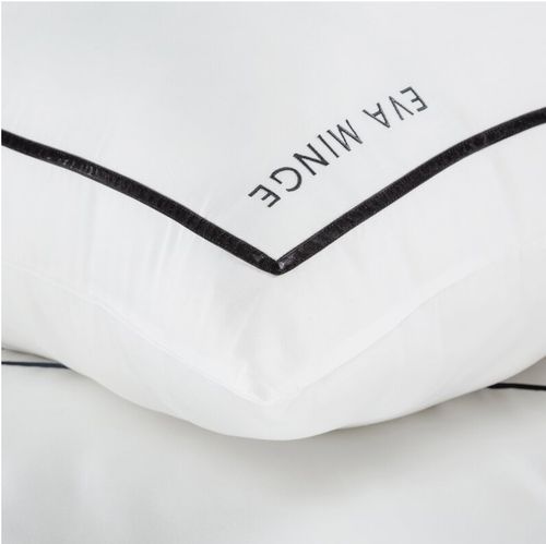 Pościel Eva Minge 160x200 Biała 100% BAWEŁNA MAKOSATYNA PREMIUM na Arena.pl