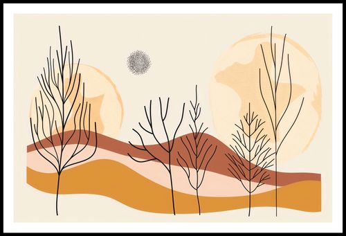 Plakat 91,5x60cm Wydarta Pustynia na Arena.pl