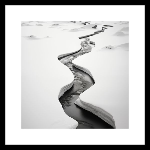 Plakat 20x20cm Szczeliny Mrozu zdjęcie 3