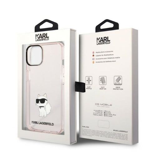 Etui Karl Lagerfeld do iPhone 15 Plus, iPhone 14 Plus, Różowy na Arena.pl