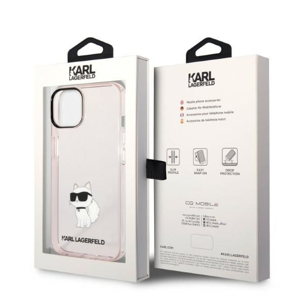 Etui Karl Lagerfeld do iPhone 15 Plus, iPhone 14 Plus, Różowy zdjęcie 8