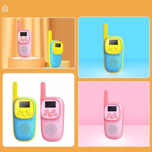 WALKIE TALKIE DLA DZIECI KRÓTKOFALÓWKA ZESTAW 2SZT ŁOKIEĆ DUŻY WYSIĘG 2025 na Arena.pl