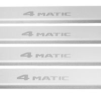 Listwa progowa MERCEDES S W222 4MATIC Stal nierdzewna 304 mat 4szt