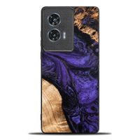 etui bewood unique do motorola edge 50 fusion - violet