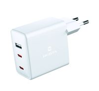 Ładowarka sieciowa GaN 70W 2x USB-C 1x USB PODRÓŻNA adapter SWISSTEN
