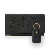 zestaw upominkowy dla kobiet zup-97-bl portfel skórzany t-05-bl brelok