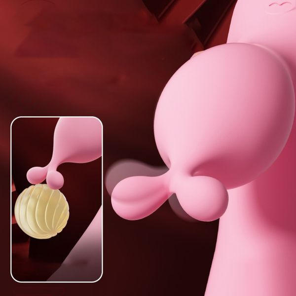 WIBRATOR KRÓLICZEK 2W1 PUNKTU G DAMSKI MOCNY DWA SILNIKI INTENSYWNY MASAŻER zdjęcie 3