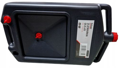 Zlewarka miska 8L do oleju pojemnik kanister warsztatowy Silver na Arena.pl