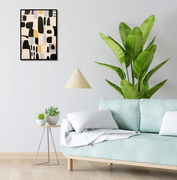 Plakat 40x55cm Geometria Cieni zdjęcie 4