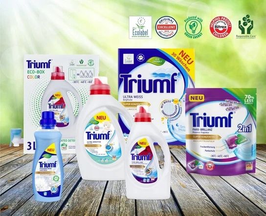 Kapsułki do prania TRIUMF Ultra Weiss 30 szt zdjęcie 5