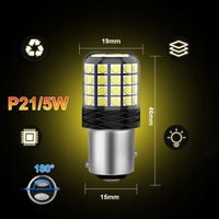ŻARÓWKA P21/5W LED DWUWŁÓKNOWA BAY15D CAN XSTORM