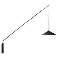 Lampa ścienna SWING czarna