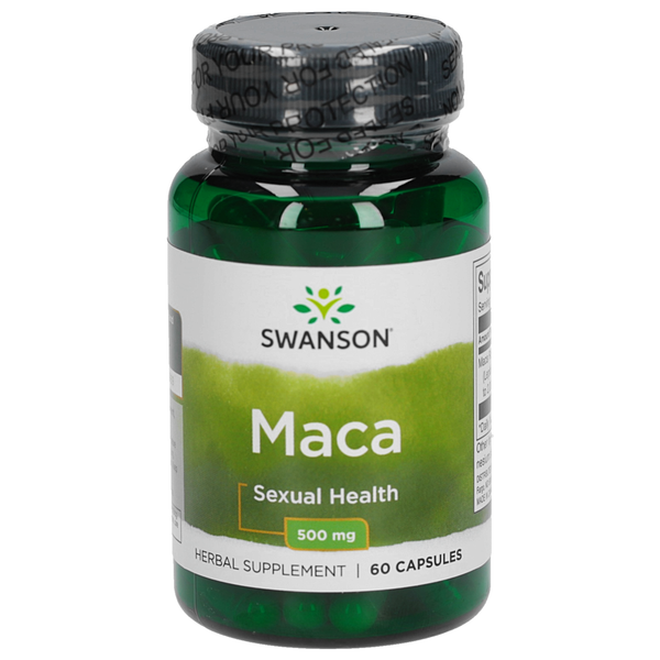 Maca Extrakt Korzeń Libido Wzmacnia Sex Swanson 500mg 60k Ekstrakt Arenapl 6589