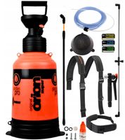 OPRYSKIWACZ RECZNY OGRODOWY CISNIENIOWY WYGODNY LEKKI NA OGROD 6L SOLIDNY