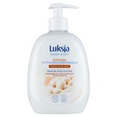 Luksja Creamy Soft Kremowe mydło Mleczko bawełniane i Prowitamina B5 500 ml