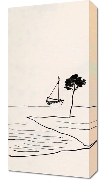 Obraz 30x60cm Spokój Przybrzeżny zdjęcie 1