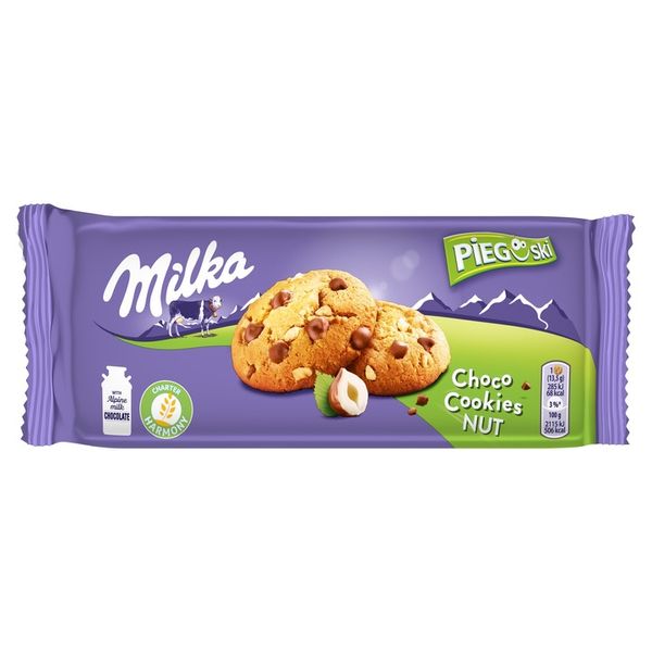 9x Milka Pieguski Choco Cookie Nut 135g zdjęcie 3