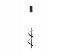 Lampa sufitowa wisząca czarna LED do salonu sypialni pokoju SPRITE