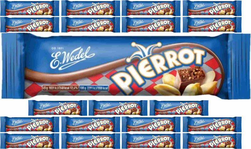 (x24) WEDEL Baton Pierrot 40g zdjęcie 1