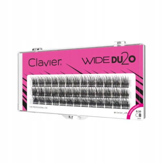 Clavier Kępki Rzęs Clavier WIDE Du2o 8mm zdjęcie 2
