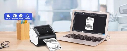 Phomemo drukarka termiczna etykiet wysyłkowych D520-BT Bluetooth USB na Arena.pl