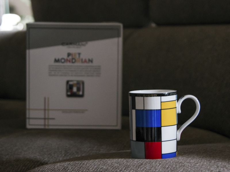Kubek - P. Mondrian, Composition A (CARMANI) zdjęcie 6