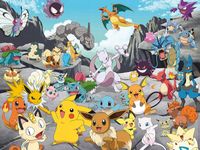 Puzzle Ravensburger 1500 elementów Puzzle 1500 Pokemon Classic