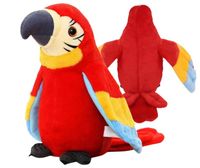 GADAJĄCA PAPUGA INTERAKTYWNA MASKOTKA TAŃCZĄCA POWTARZA MÓWI ARA ZABAWKA
