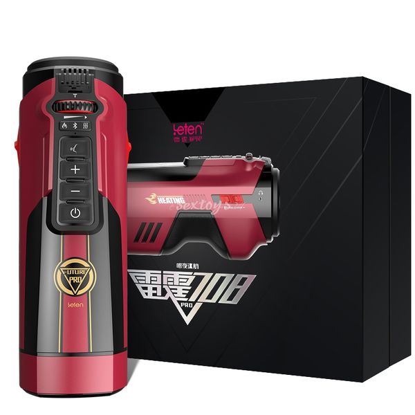 Leten Alice 3.0 Future Pro Masturbator Bordowy zdjęcie 1