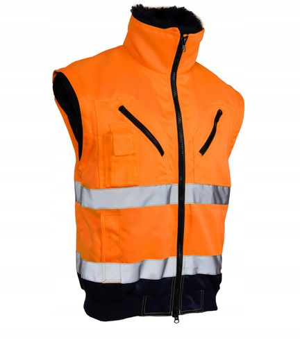 Kurtka robocza odblask BOMBER 3w1 orange L na Arena.pl