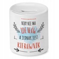 Skarbonka Dla Kierownika Na Urodziny Na Prezent Z Nadrukiem Ze Zdjęciem