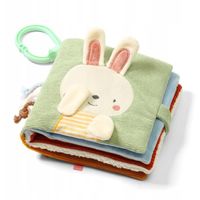 Babyono MIĘKKA Ksiażeczka SENSORYCZNA edukacyjna NATURE zawieszka