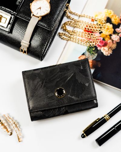 portfel damski skóra+pu ptn ps15-09-mlf-2708 black na Arena.pl