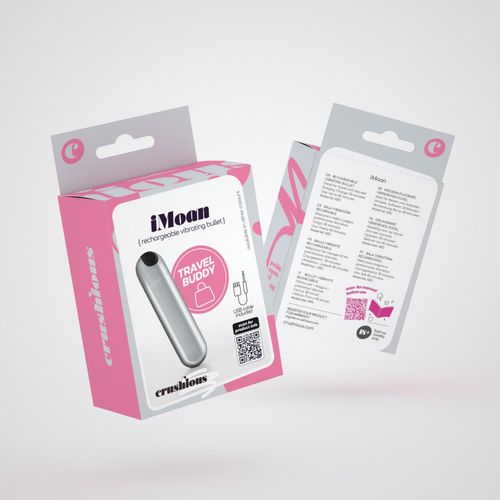 Crushious Imoan Rechargeable Vibrating Bullet Silver na Arena.pl