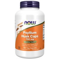 NOW FOODS Psyllium Husk and Pectin -  700 mg + pektyna (180 kaps.)