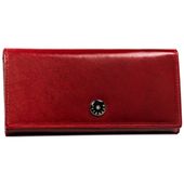 portfel damski skórzany ptn 1680177-tvt-6554 red