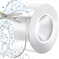 TAŚMA MONTAŻOWA NANO 30MMx3M DWUSTRONNA TRANSPARENTNA WIELOKROTNEGO UŻYTKU