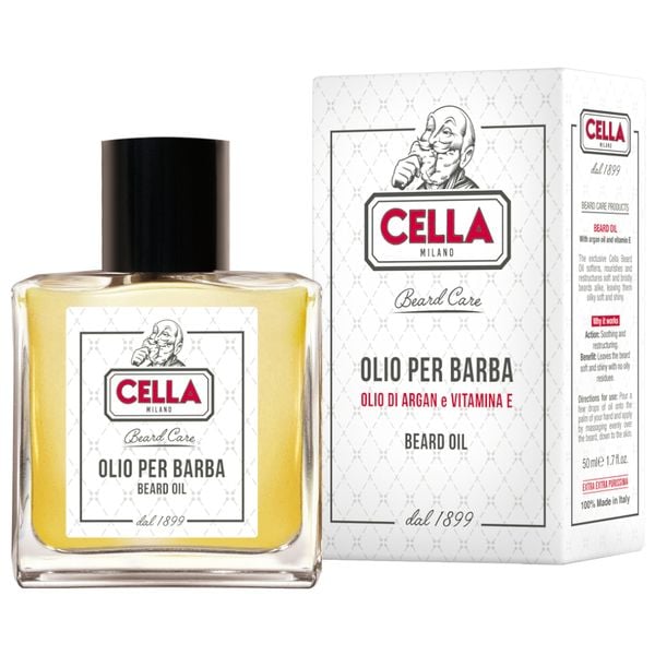 Cella Milano Olejek do brody z witaminą E, 50ml zdjęcie 1