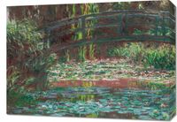 Obraz 70x50cm Water Lily Pond, Monet Vintage do Salonu