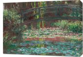 Obraz 70x50cm Water Lily Pond, Monet Vintage do Salonu