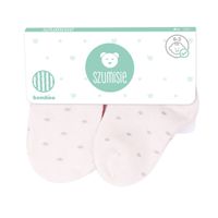 SZUMSIE Skarpetki + Niedrapki komplet ecru