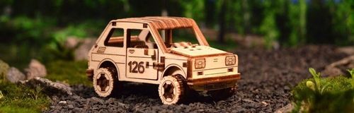 PUZZLE 3D MODEL DO SKLEJANIA TYPU MALUCH 126P na Arena.pl